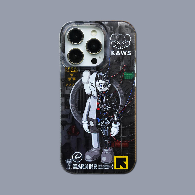Magnetic Ultra Cartoon Wireless 12 15, 14, 13 – Kaws iPhone Case