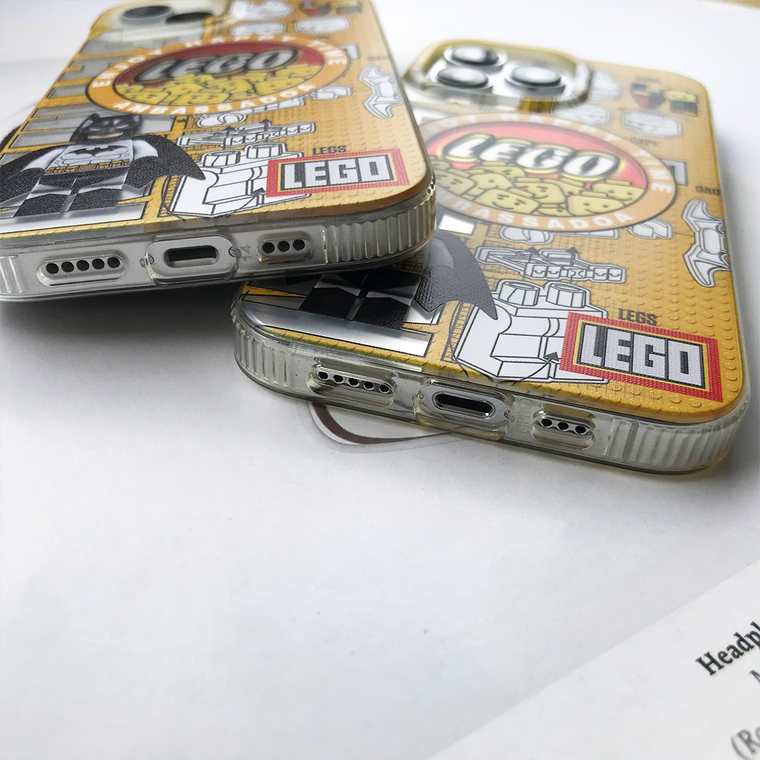 LEGO Minifigures & Bricks iPhone Case