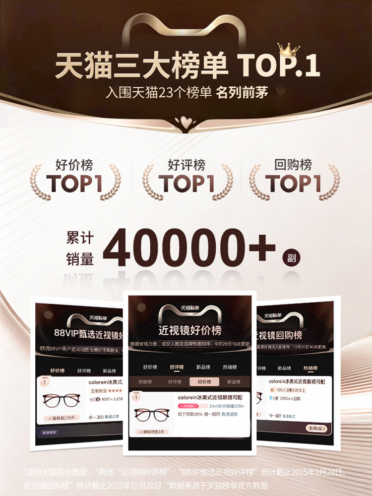 Ultra-Light Myopia Glasses Frame for Women, Can Be Fitted with Prescription Lenses, Large Frame for Square and Round Faces, Professional Blue Light Blocking, Plain Eyeglass Frame