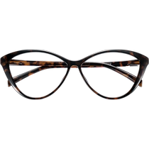 Hawksbill Cat Eyewear Cadre Spectacle Femme Myopie avec un haut degré de sensation avancée BAO WEN FACE WITH SMALL EYES MIRROR FRAME RETRO CAT