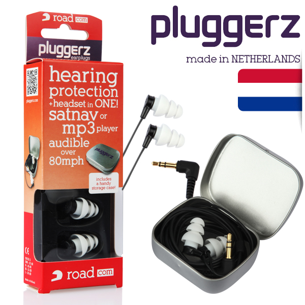 Pluggerz Dutch professional car anti-noise ear tumble anti-noise motorcycle active noise reduction music band headphones