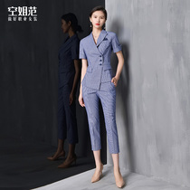 High-end professional suit suit suit women Summer short sleeve temperament Korean fashion work business dress sales overalls