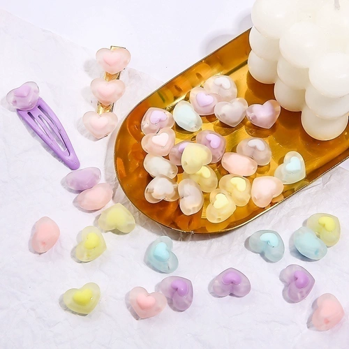 Прозрачные акриловые матовые серьги, подвеска ручной работы, заколка для волос, брелок, аксессуар