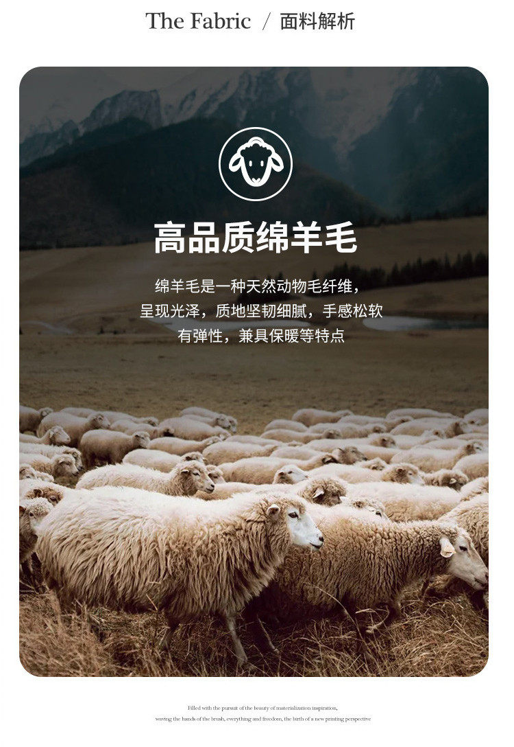 Шерстяной демисезонный лонгслив, футболка polo, мужской трикотажный свитер, для среднего возраста Romon / Romon 