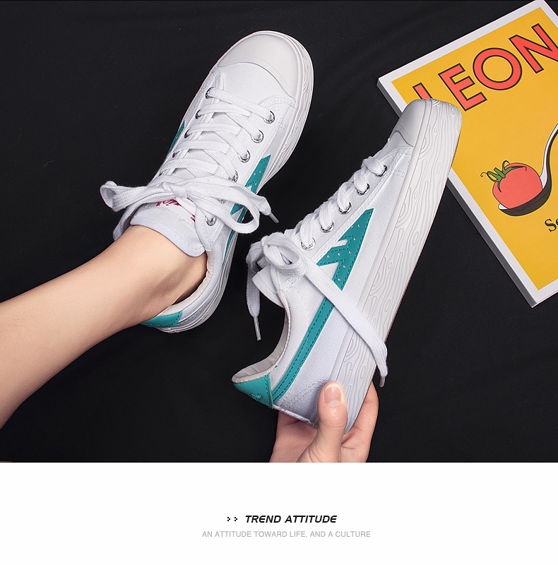 Kéo lại giày nam giày vải nam 2019 mùa hè xu hướng mới giày hoang dã Giày cao cổ nữ retro retro - Plimsolls giày bitis nữ