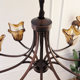 Living Room Chandelier, Antique Style French Bedroom Lamp, Retro Main Lamp, American Designer Melard Glass Dining Room Lighting Fixtures