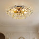 French-Style Retro Bedroom Light, Light Luxury Crystal Ceiling Light, Gold Master Bedroom Room Light, High-End Romantic Zhongshan Lighting Fixtures