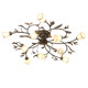 American Retro Living Room Ceiling Lamp, French Pastoral Style Master Bedroom Lamp, Romantic Art Simple Room Home Lighting Fixtures