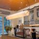 Japanese Wabi-Sabi Style Restaurant Chandelier, Natural Style Front Desk Silk Lamp, Zen-Inspired Dining Commercial Bar Counter Long Strip Atmosphere Light