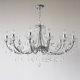 French-Style Crystal Chandelier, Retro Romantic Living Room Main Light, High-End Candle Bedroom Light, Designer Art Dining Room Light