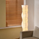 Japanese-Style Silk Floor Lamp, Song Dynasty Aesthetics, Irregular-Shaped Ambient Light, Decorative Lamp Beside the Sofa in the Living Room, Designer Bedroom Lamp