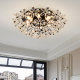 French-Style Retro Bedroom Light, Light Luxury Crystal Ceiling Light, Gold Master Bedroom Room Light, High-End Romantic Zhongshan Lighting Fixtures
