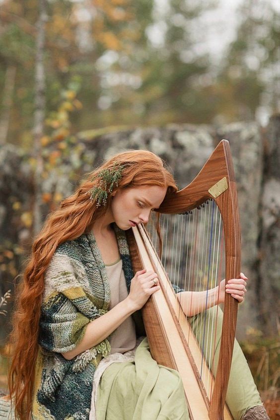 Zhuang Sheng Dream Butterfly 22-string All-solid Wood Fairy Harp Celtic Harp Portable Minor Musical Instrument
