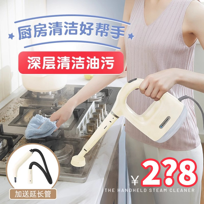 德国蓝宝蒸汽清洁机卫生间高温高压杀菌厨房去油污油烟机清洗神器