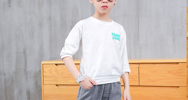 Trẻ em mặc 2019 quần jean bé trai quần mùa hè quần trẻ em quần mùa thu quần bé lớn quần bé mỏng phần thủy triều - Quần jean quần jean bé gái