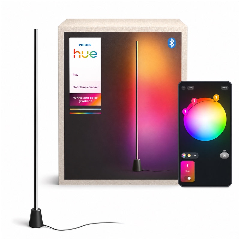 Philips Hue Play Gradient Signe Imported Gradient Color Smart Floor Lamp Homekit