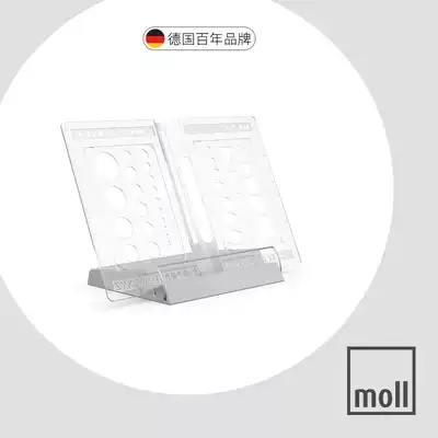 German Moore moll transparent bookend winner bandit joker