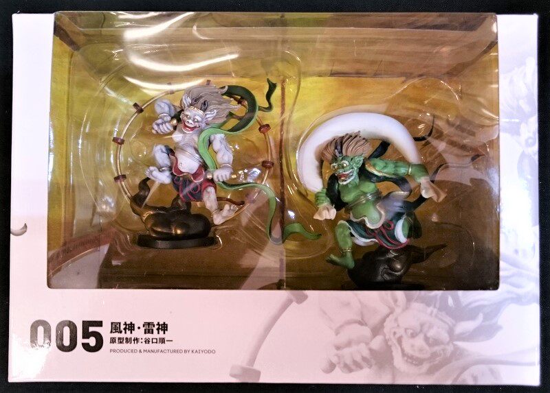 海洋堂 風神 雷神 ミニチュアキューブ 005 国内正規品 在庫ラスト 日本