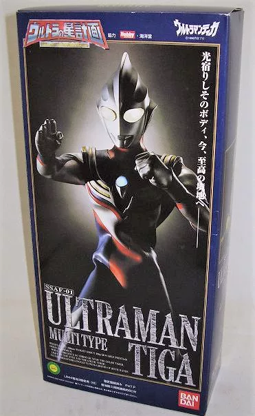 Bandai, Ultra, Japanese Ultraman Tiga, Superman, Japanese version