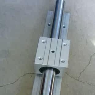 SBR20 Cylindrical with aluminium Entrusted Rail Optical Axis Single Woodworking Slide Rail Rail Straight Line High Precision Push Bench Saw