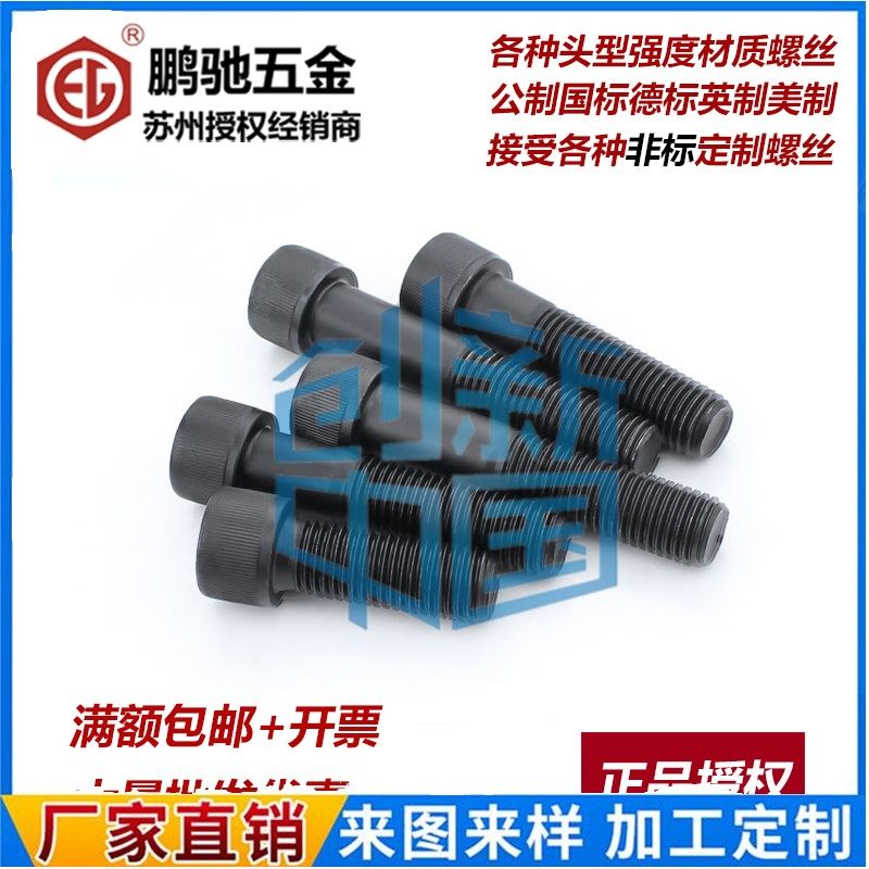 EG12 9 grade inner hexagonal half tooth cup head round studs head stud bolt M10M12M14