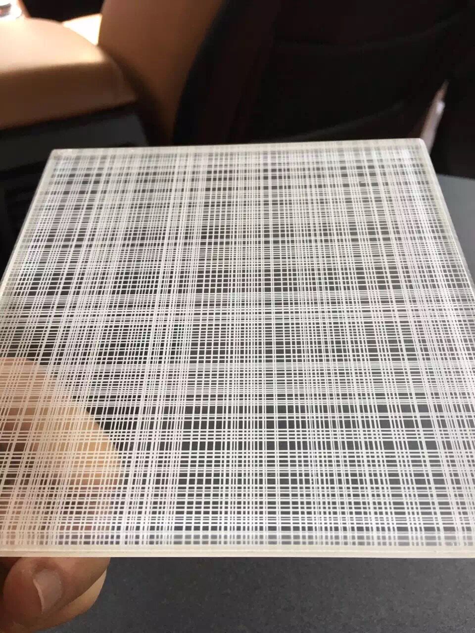 Fuzhou hot-selling art sandwich office partition hotel background home decoration safety explosion-proof shower room laminated glass