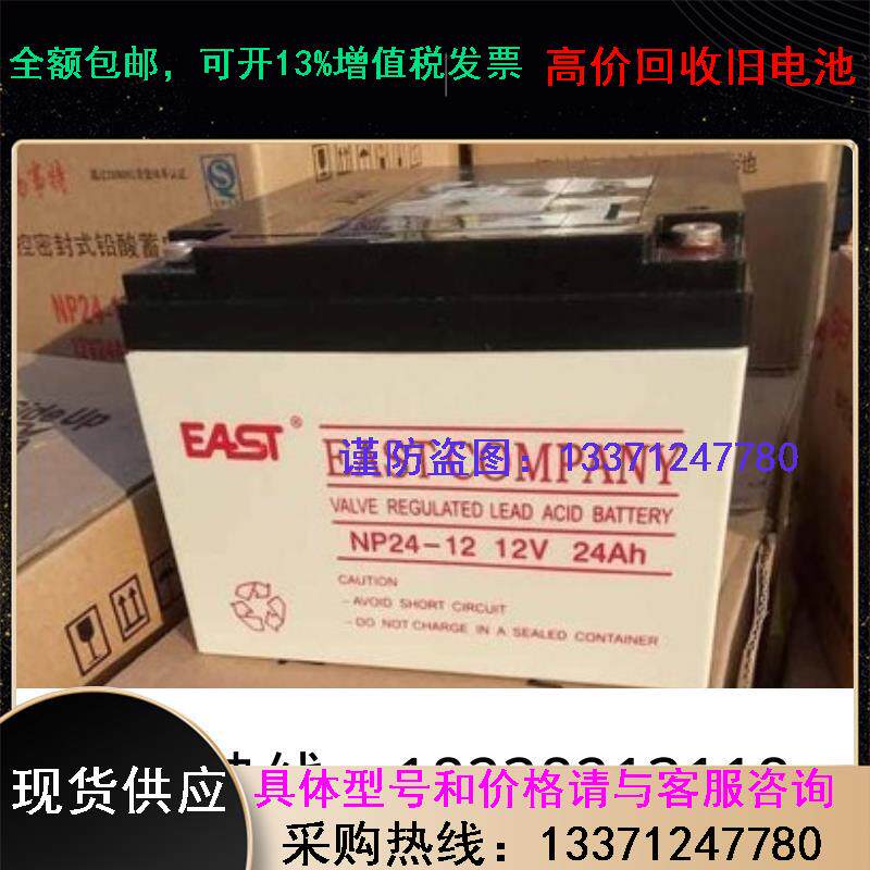 Easter storage battery 12V24AH NP24-12 Emergency power EPS UPS power supply room special battery-Taobao