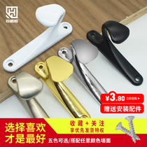 Hanging hook Wall hanging wall European style coat hook Simple creative hook Metal living room bedroom wardrobe single hook