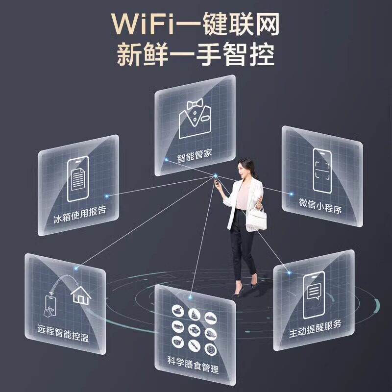 海尔BCD-500WGHFDB5X8U1冰箱图片