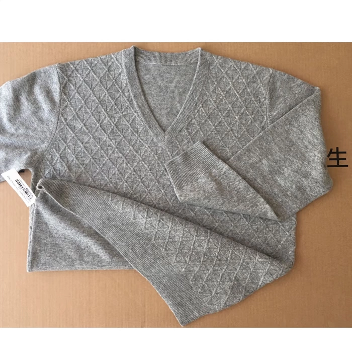 Chất liệu Nội Mông tạo cảm giác tốt và đơn giản, đơn giản, áo len cashmere cao cấp cơ bản dành cho nam 27 - Áo len Cashmere