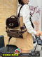 Cultivator Original Niche Retro Contrast Color Casual Design Splicing Commuting Backpack Backpack 2026