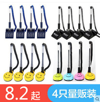 Daili pen fixed signature pen desktop bar pen fixed high-end cute can paste custom logo