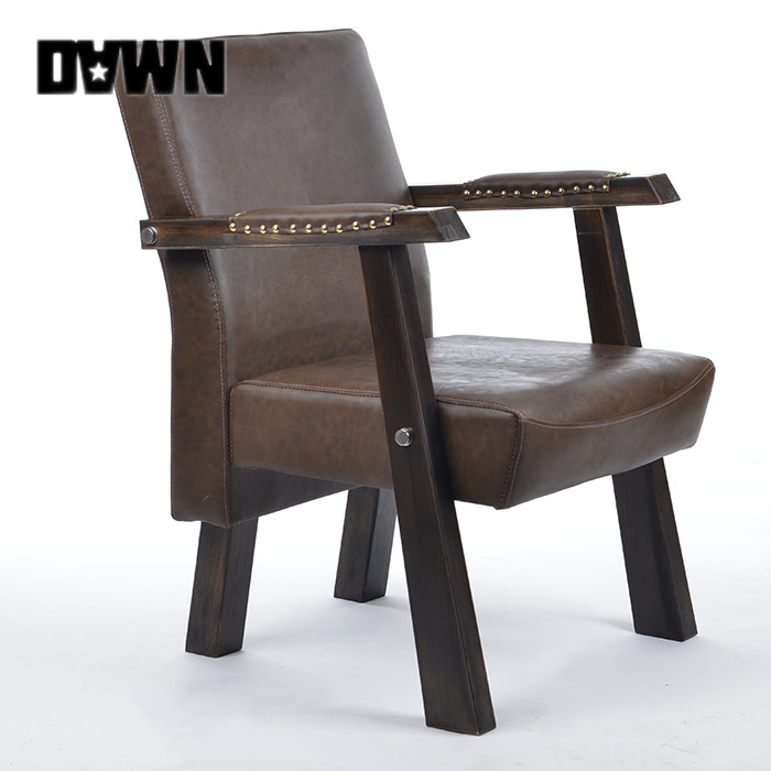 Manufacturer direct sales retro solid wood haircut chair beauty hair cut hair hot hair chair new hair salon hairdresshop special