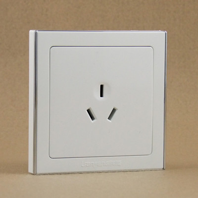 Lianfeng switch Lianguan 86 series 16A three-hole socket 16A air conditioning socket 86 type 16A three-eye socket
