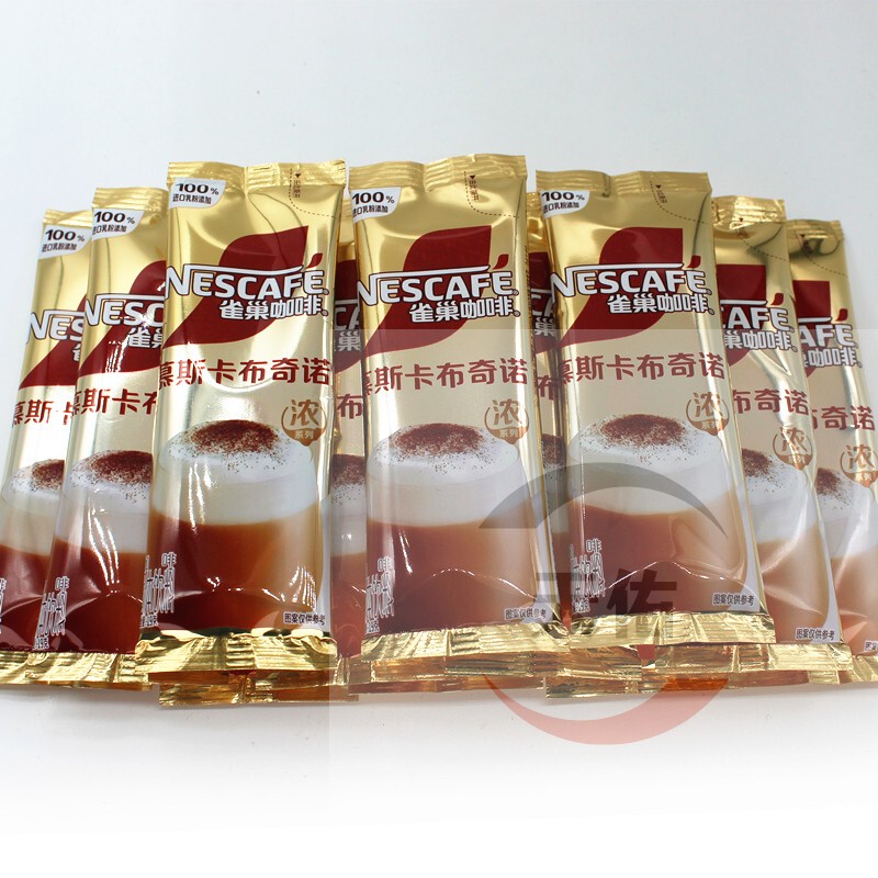 Nestlé Coffee Mousse Cappuccino 19g Crafty Rich Series Solid Beverage with Healthier Ingredients