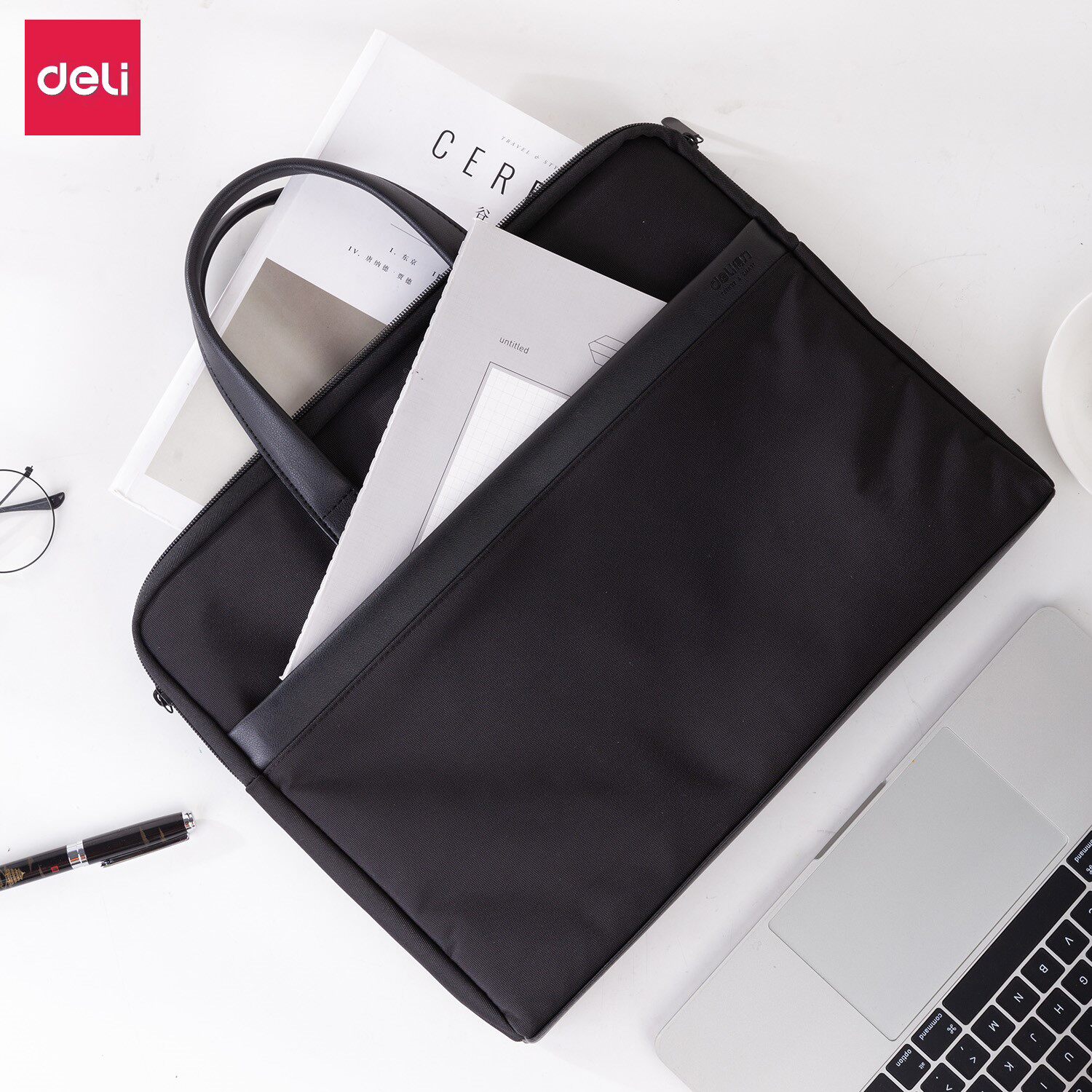 Able 63751 briefcase Computer Package Handmade Paper Package Information cashier's office Business Meeting Package