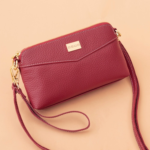 Ремешок для сумки, небольшая сумка, сумка через плечо, модная кожаная сумка на одно плечо для матери, из натуральной кожи, коллекция 2023, анти-кража