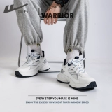 Warrior, демисезонная спортивная обувь, дышащие универсальные туфли на платформе для отдыха, для бега