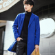 mùa thu / mùa đông áo gió áo khoác 2020 mới áo lông thú của nam giới trong phiên bản dài Hàn Quốc dày nizi mùa đông của nam giới.