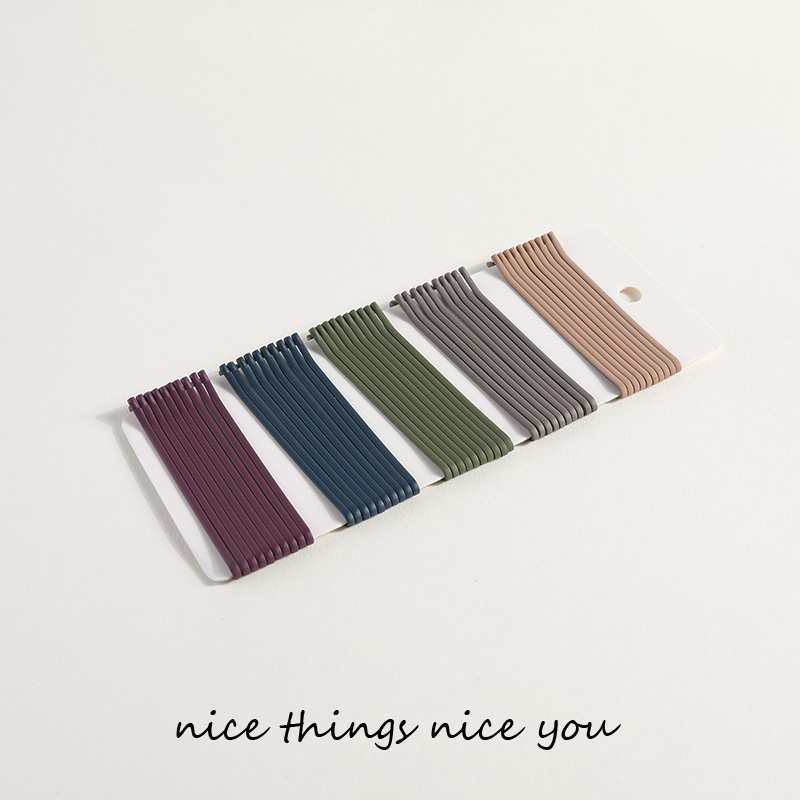 50 gậy Hàn Quốc phụ kiện tóc mũ trùm đầu màu mờ từ clip Lưu Hải clip hoang dã bên clip clip clip đơn giản - Phụ kiện tóc shop bán dây buộc tóc đẹp