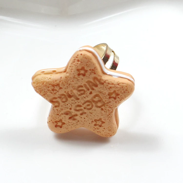 Adjustable ring, donut, Lolita style