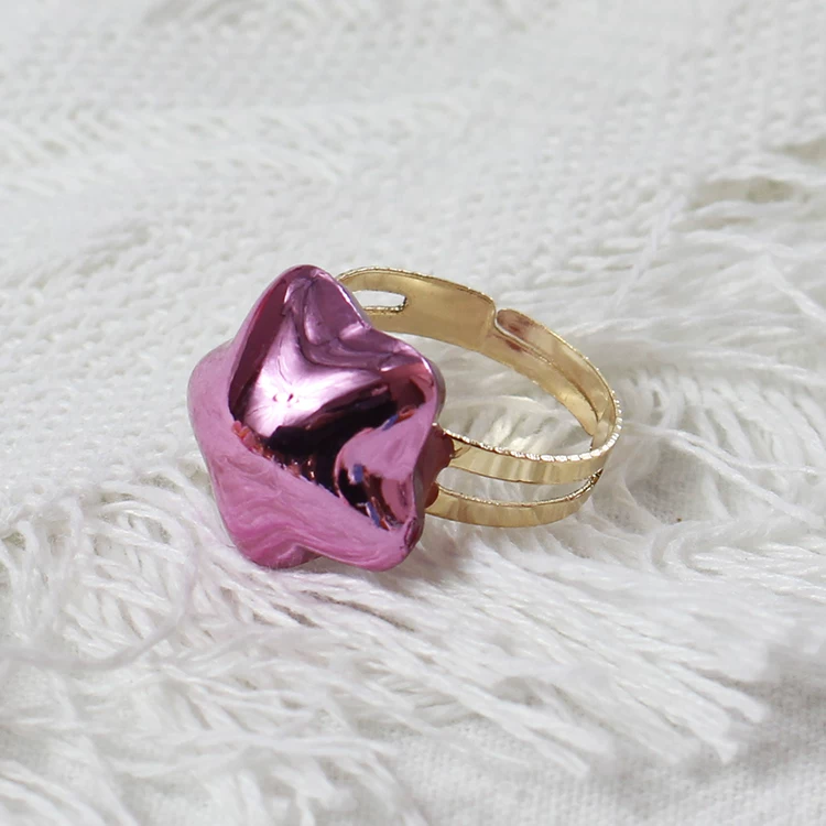 Adjustable ring, donut, Lolita style