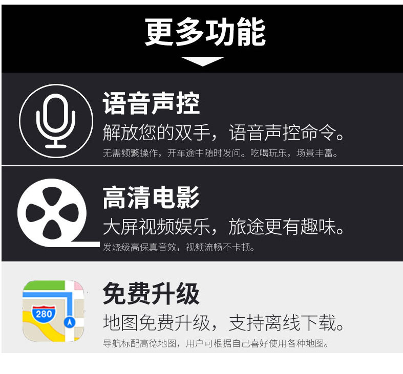 củ phát wifi 4 râu Xe Apple carplay một đầu máy kết nối carlife điện thoại di động lập bản đồ phổ máy máy 7 inch - Trình phát TV thông minh củ phát wifi bằng sim