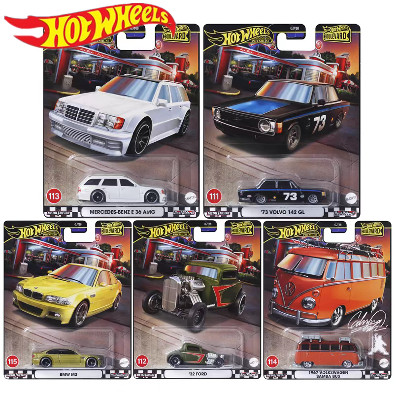 Hot Wheels Garden Avenue 23 Mercedes-Benz E36 Bmw Volkswagen Ford Volvo Alloy Car Model Hot Wheels Garden Avenue 23 Mercedes-Benz E36 Bmw Volkswagen Ford Volvo Alloy Car Model