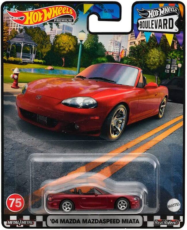 Hot Wheels Garden Avenue 15 Mazda Miata Toy Car