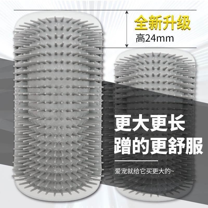 Dormitory Fixed Scratcher for Self-Use at Desk Corners, Comb for Dogs and Cats to Scratch, Corner Hair Removal Brush