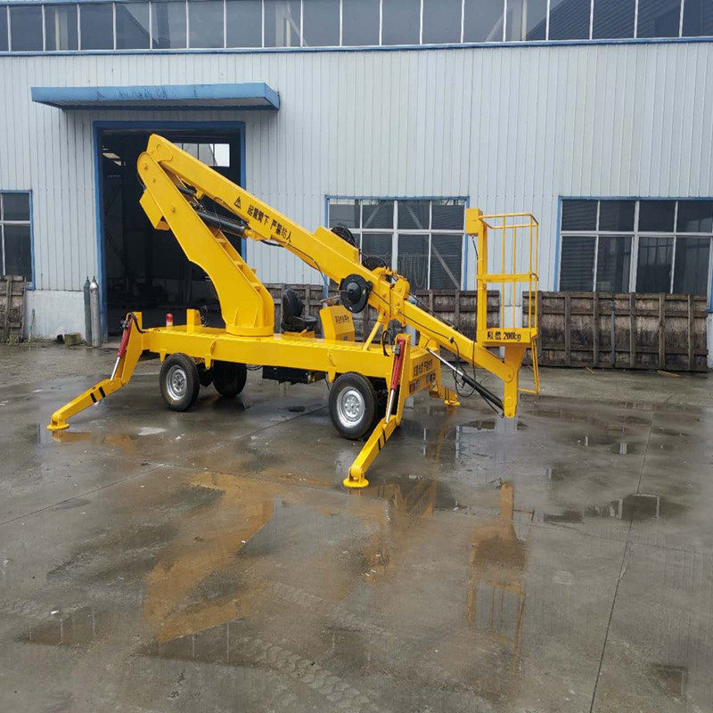 Straight arm lift Gansu Articulated arm aerial work platform Xinjiang folding arm telescopic climbing equipment