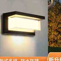 Outdoor Wall Lamp Upgrade Double Waterproof Super Bright LED Outdoor Balcony Aisle Wall Lamp Flower Garden Villa Courtyard Lamp