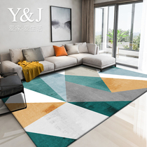 Nordic modern minimalist carpet living room sofa coffee table floor mat gray bedroom room large area home disposable