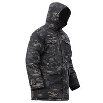 Military winter coat mens winter thickened new Northeast cold-proof warehouse cotton clothing cold area short cotton-padded jacket military large coat